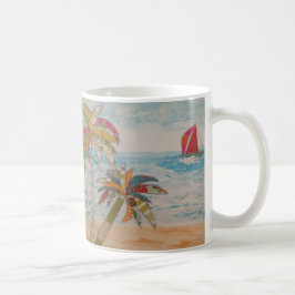 Taza De Café Velas rojas