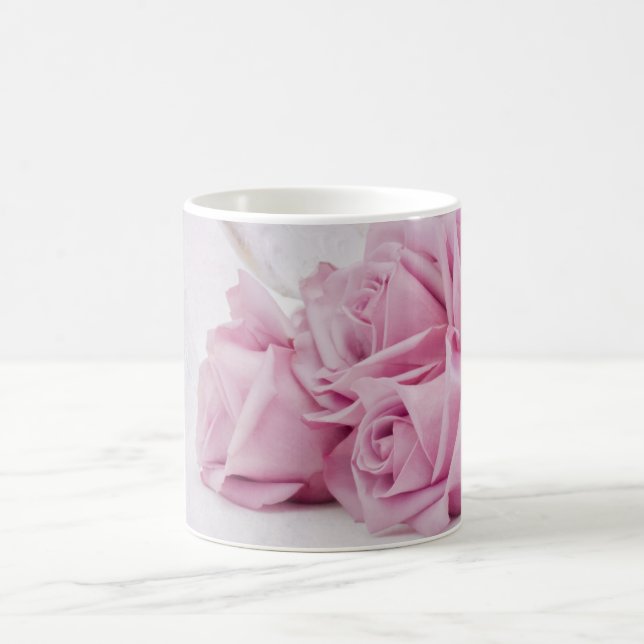 Taza de café Velas y Rosas (Centro)