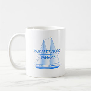 Taza De Café Velerista náutico costero de Bocas Del Toro