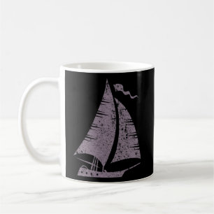Taza De Café velero velero velero velero yate motivo del yate