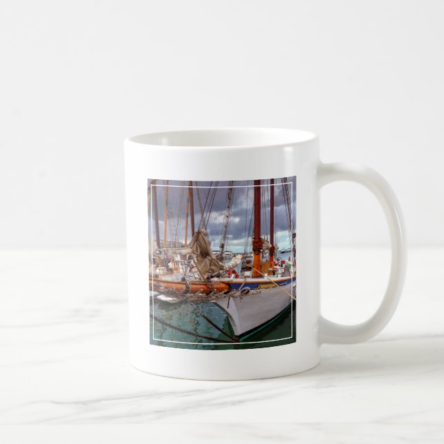Taza De Café Veleros Morred en Key West (Derecha)