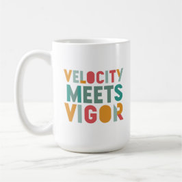 Taza De Café Velocidad y fuerza: un diseño dinámico