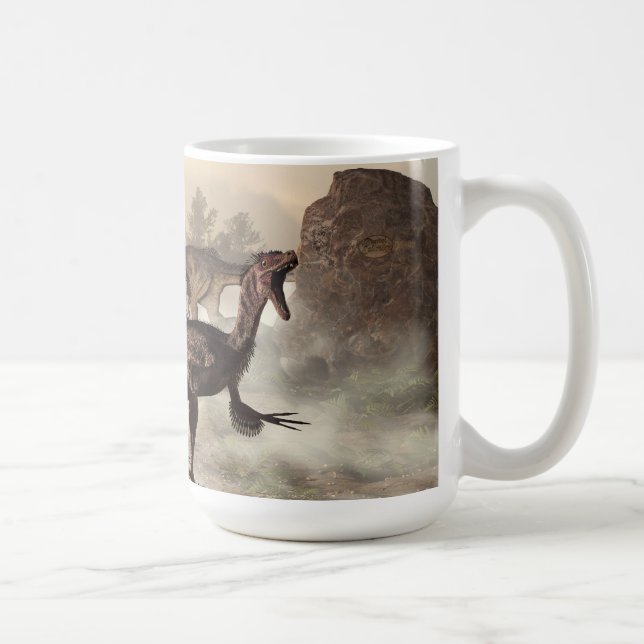 Taza De Café Velociraptors (Derecha)