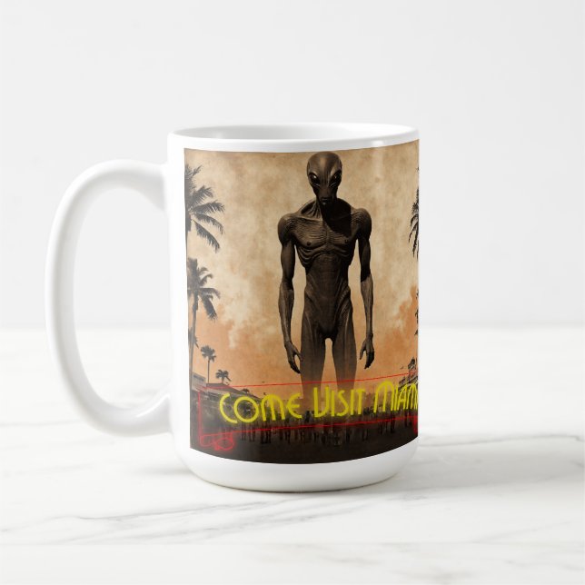 Taza De Café Ven a visitar Miami (Izquierda)