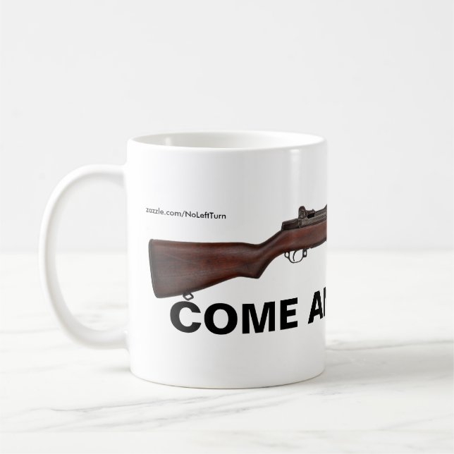 Taza De Café Ven Y Tómalo Café Mug (Izquierda)