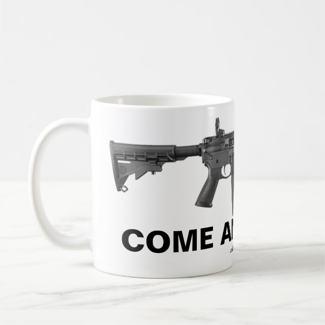 Taza De Café Ven Y Tómalo Café Mug (Izquierda)