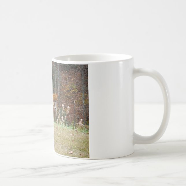 Taza De Café Venado de otoño en el lago Arrowhead GA (Derecha)