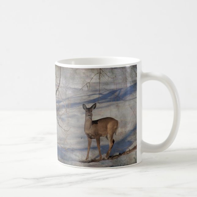 Taza De Café Venado en la nieve (Derecha)