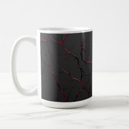 Taza De Café Venas negras y rojas
