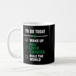 Taza De Café Vencer Al Cáncer De Hígado Regla El Cáncer De Híga