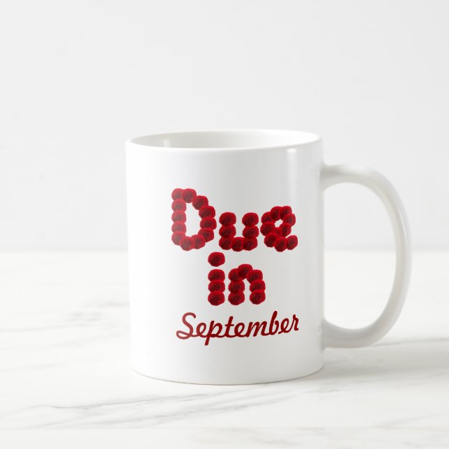 Taza De Café Vencido en setiembre Mug (Derecha)