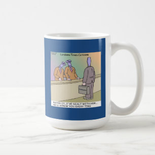 Taza De Café Vendedor Chiflado por Rick London Divertido