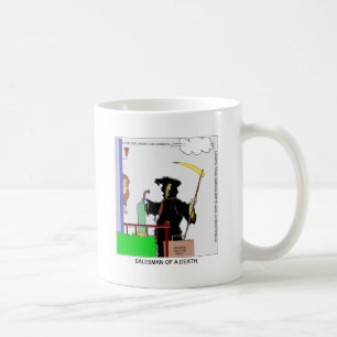 Taza De Café Vendedor de Regalos Divertidísimos Tarjetas Camise