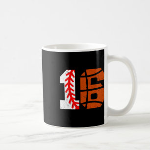Taza De Café Vender Jersey Número 16 de Sketll Divertido Cumple