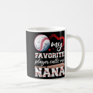 Taza De Café Vender la abuela mi jugador favorito me llama Nana