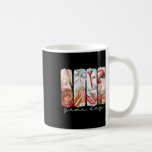 Taza De Café Vender Mama Coquette Bow Game Day Vender Mamá 8