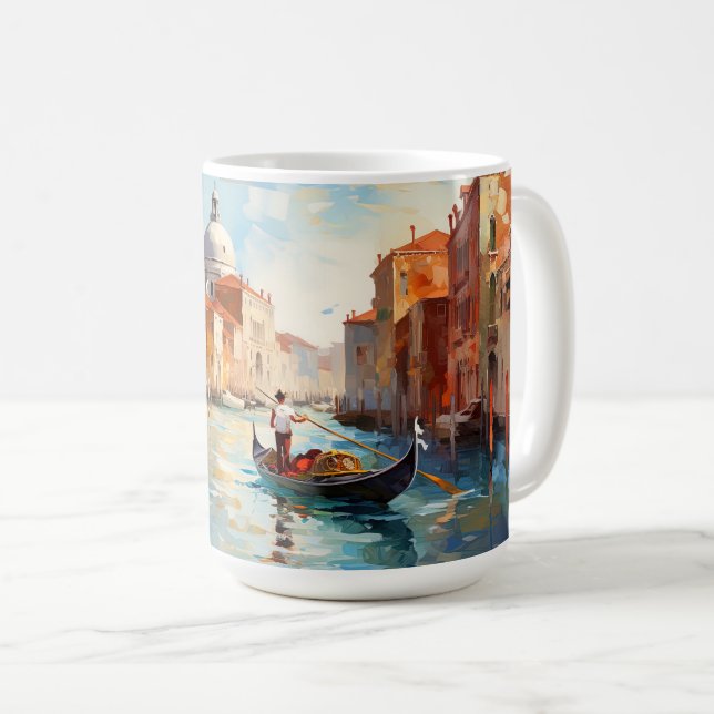 Taza De Café Venecia, Italia (Anverso derecho)