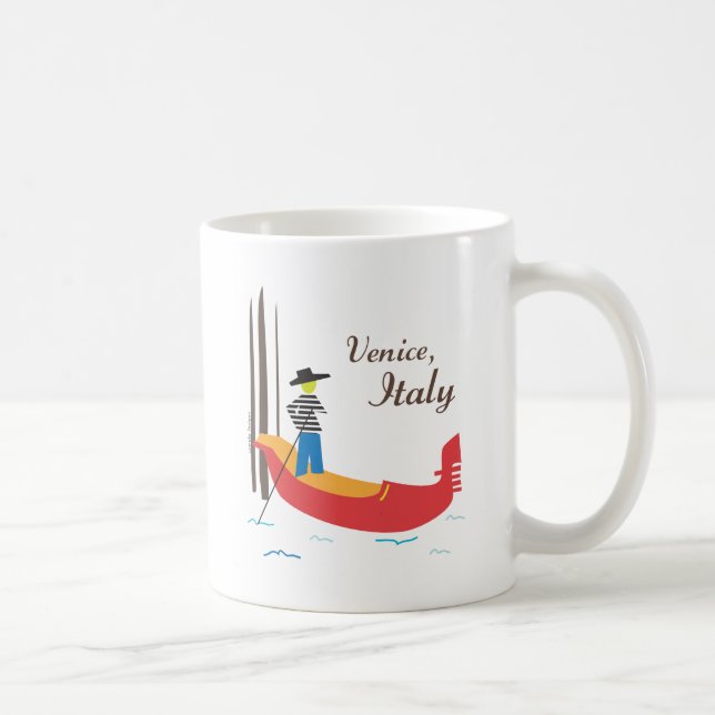 Taza De Café Venecia Italia (Derecha)