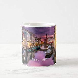 Taza De Café Venecia, Italia Escenario Canal y Arquitectura Ven