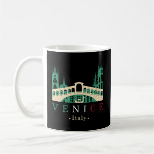 Taza De Café Venecia Italia Icónica Gondola Rialto Puente Ponte