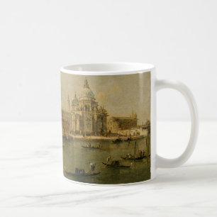 Taza De Café Venecia saludo del della de Dogana y de Santa