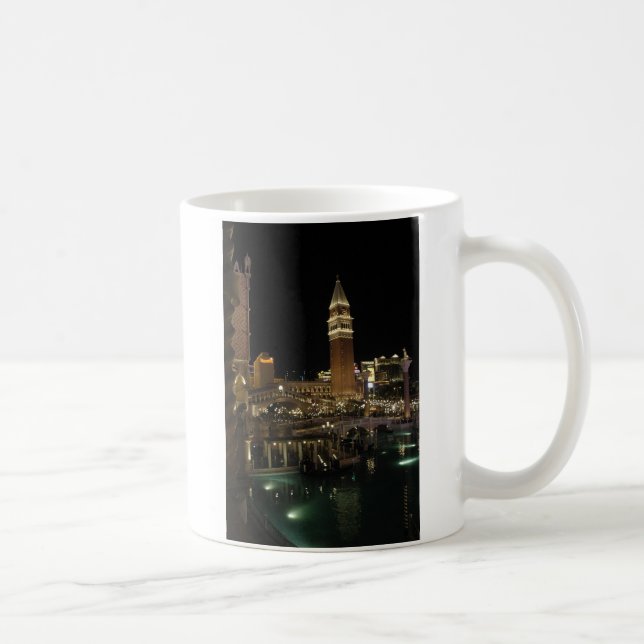 Taza De Café Veneciano en la noche (Derecha)