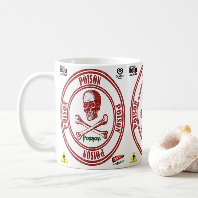 Taza De Café veneno de las muelas (Con donut)