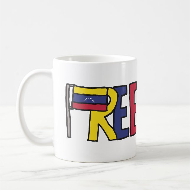 Taza De Café Venezuela Libre (Izquierda)