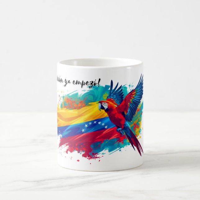 Taza De Café Venezuela libre – Orgullo y esperanza venezolana (Centro)