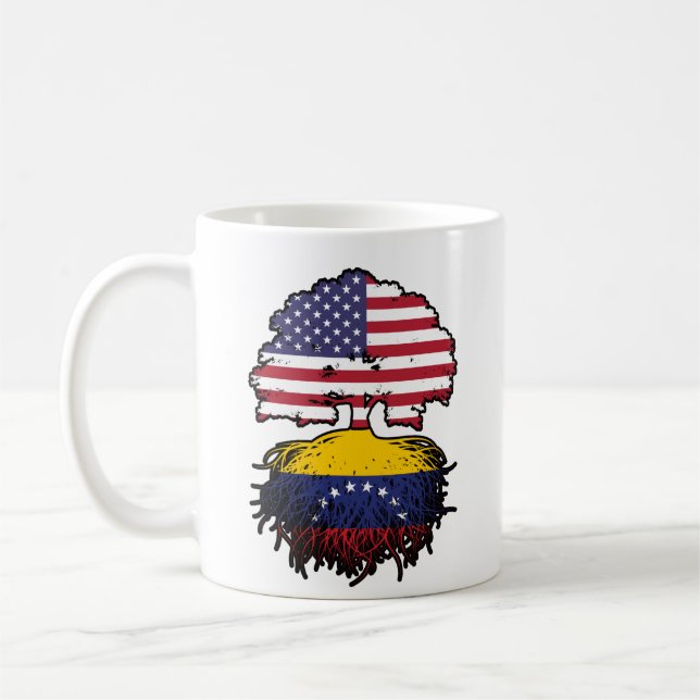 Taza De Café Venezuela: Los Estados Unidos venezolanos roban ba (Izquierda)