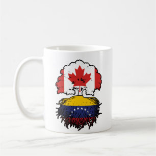 Taza De Café Venezuela: Raíces de árbol canadiense venezolano
