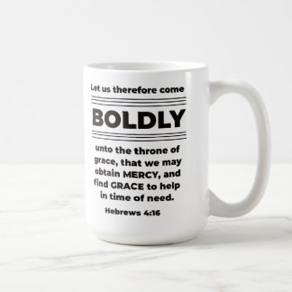 Taza De Café Venga Boldy Hebrews 4:16 KJV