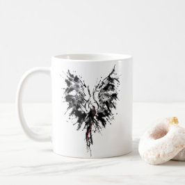 Taza De Café Venganza Fénix oscura