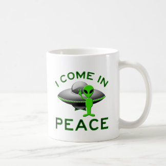 TAZA DE CAFÉ VENGO EN LA PAZ - EXTRANJERO