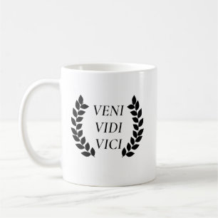 Taza De Café Veni Vidi Vici Vine, Vi Que Me Conquistaban