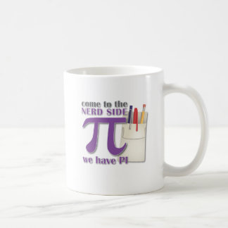 Taza De Café ¡Venido al lado del empollón tenemos pi!