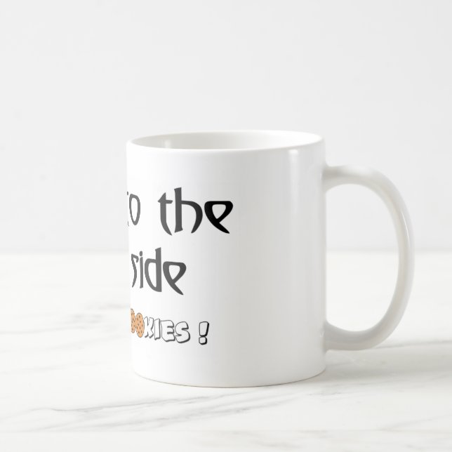 Taza De Café ¡Venido al lado oscuro - tenemos galletas! (Derecha)