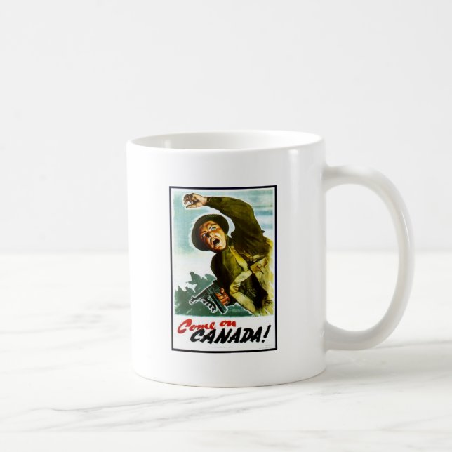 Taza De Café ¡Venido en Canadá! (Derecha)