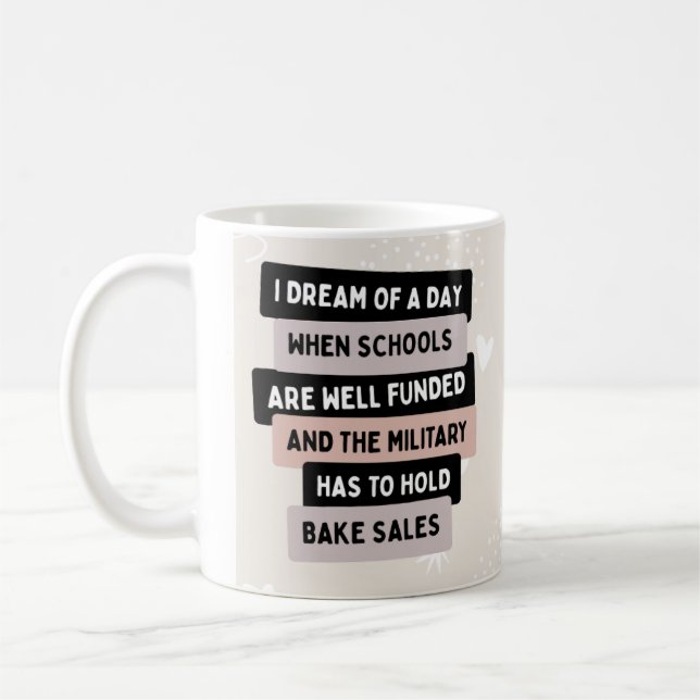 Taza De Café Venta de pasteles militares (Izquierda)