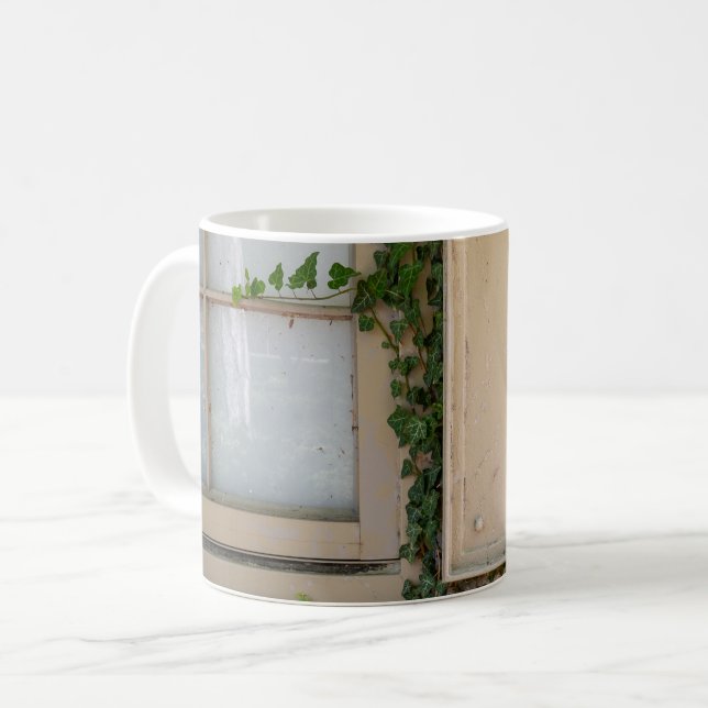 Taza De Café Ventana con Fern (Anverso izquierdo)