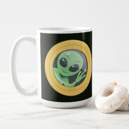 Taza De Café Ventana de ojo de buey de propietario de barco ali