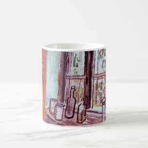 Taza De Café Ventana del estudio de Vincent van Gogh en el asil