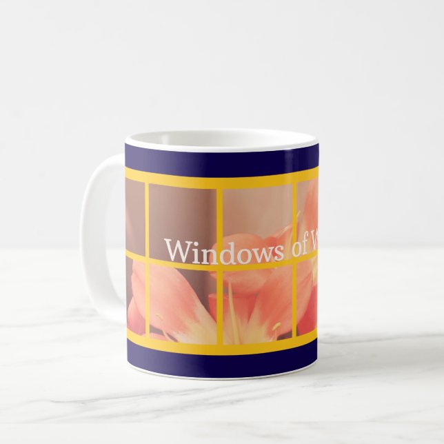 Taza De Café Ventanas de Maravilla (Anverso izquierdo)