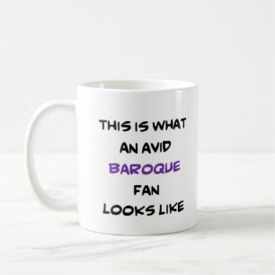 Taza De Café ventilador barroco, ávido