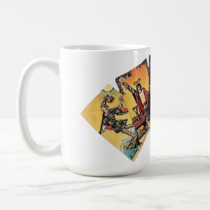 Taza De Café Ventilador de la tarjeta Tarot