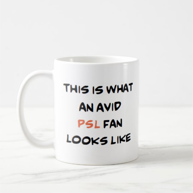Taza De Café ventilador de psl, ávido (Izquierda)