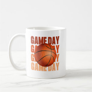 Taza De Café Ventilador del Día del Baloncesto de Temporada