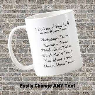 Taza De Café Ventilador del tren ferroviario Lover - Lo que hag