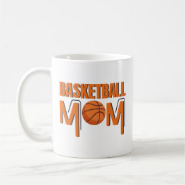 Taza De Café Ventilador Deportivo de Baloncesto Mamá Naranja