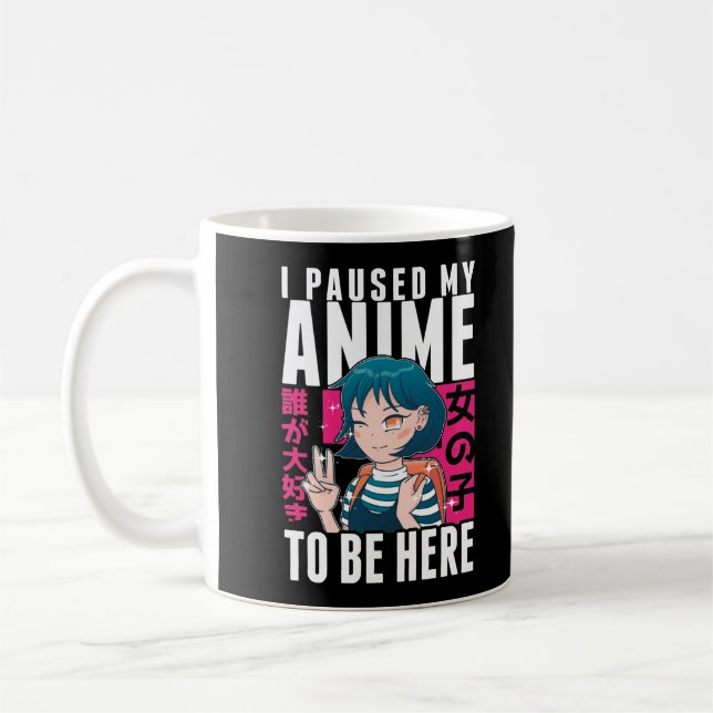 Taza De Café Ventilador japonés del manga Chica anime Otaku (Izquierda)